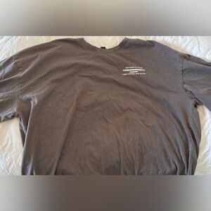 Grey oversized Tshirt